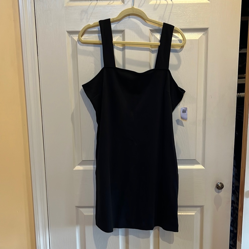 Old Navy Black Sheath knit dress/beach cover up ( also in white 2for $24)